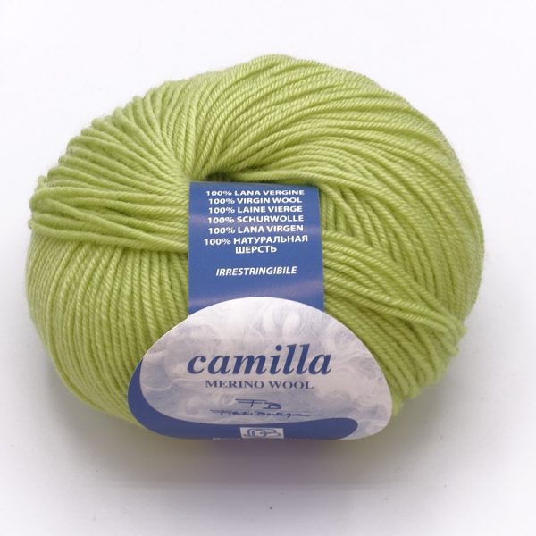 camilla silke lana neonato 135 verde pistacchio shop online prodotti sito merceria il mio lavoro