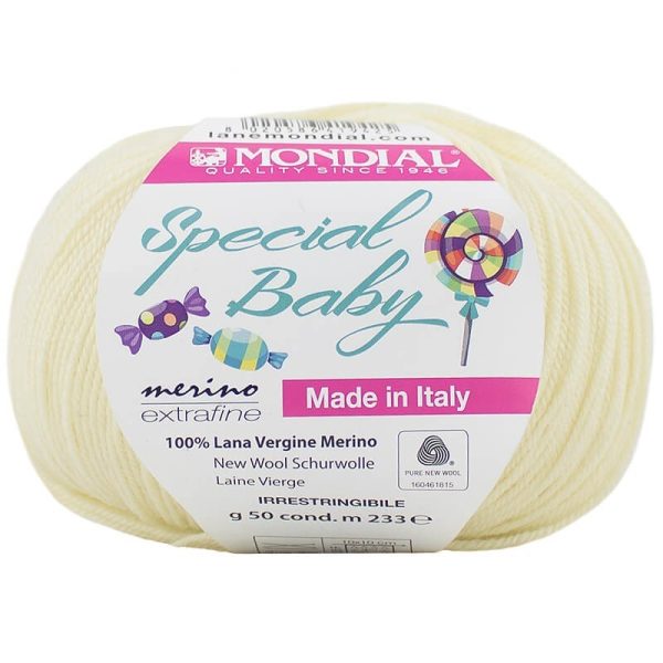 special baby mondial filati pura lana 402 giallino shop online prodotti sito merceria il mio lavoro