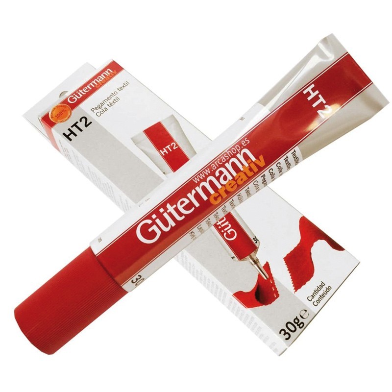 Colla per tessuti Gutermann HT2 pelle pvc cuoio strass applicazioni 30 –  Merceria Rispoli