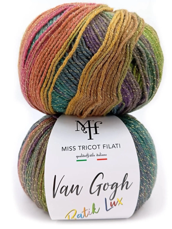 lana fantasia van gogh batik lux gomitolo 100 gr colore 52 shop online prodotti sito merceria il mio lavoro