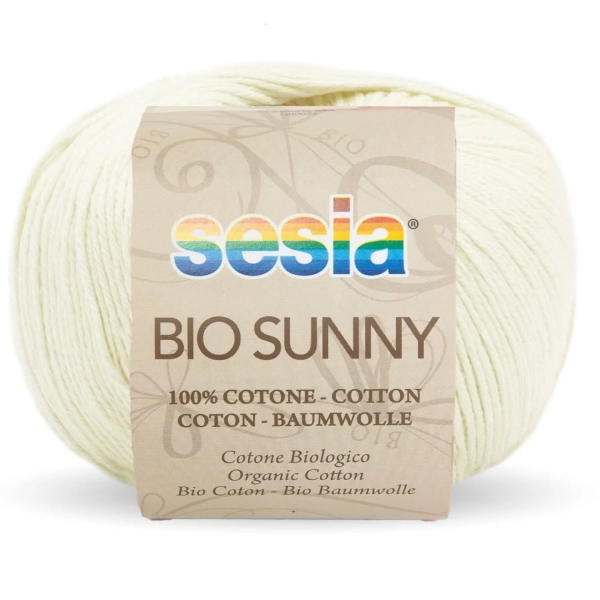 Cotone Biologico Bio Sunny Sesia Filati 80 panna shop online prodotti sito merceria il mio lavoro
